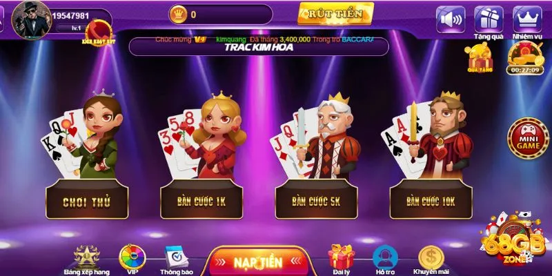 Sơ lược thông tin về bài Trác kim hoa tại 68 game bai