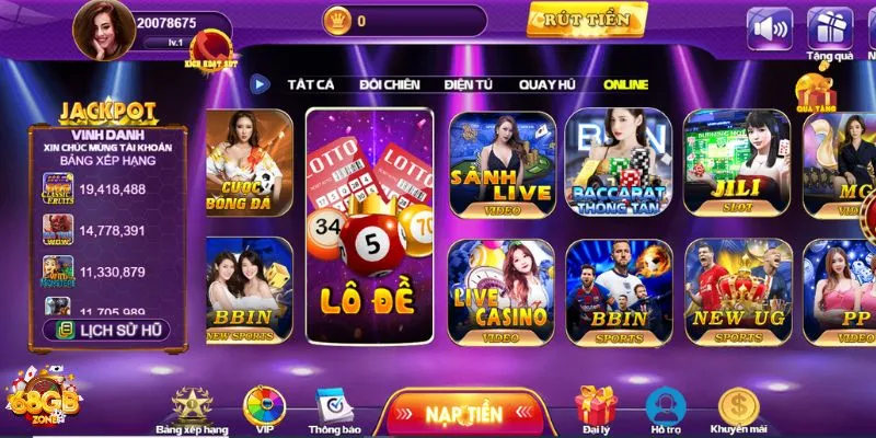 Sơ lược thông tin về live casino 68 game bài  